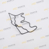 Rocker cover gasket (fits JCB) - GENUINE