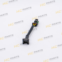 JCB Female plug with cable 2 pin