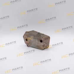 Engine oil cooler with housing (fits PERKINS 1104) - KMP BRAND