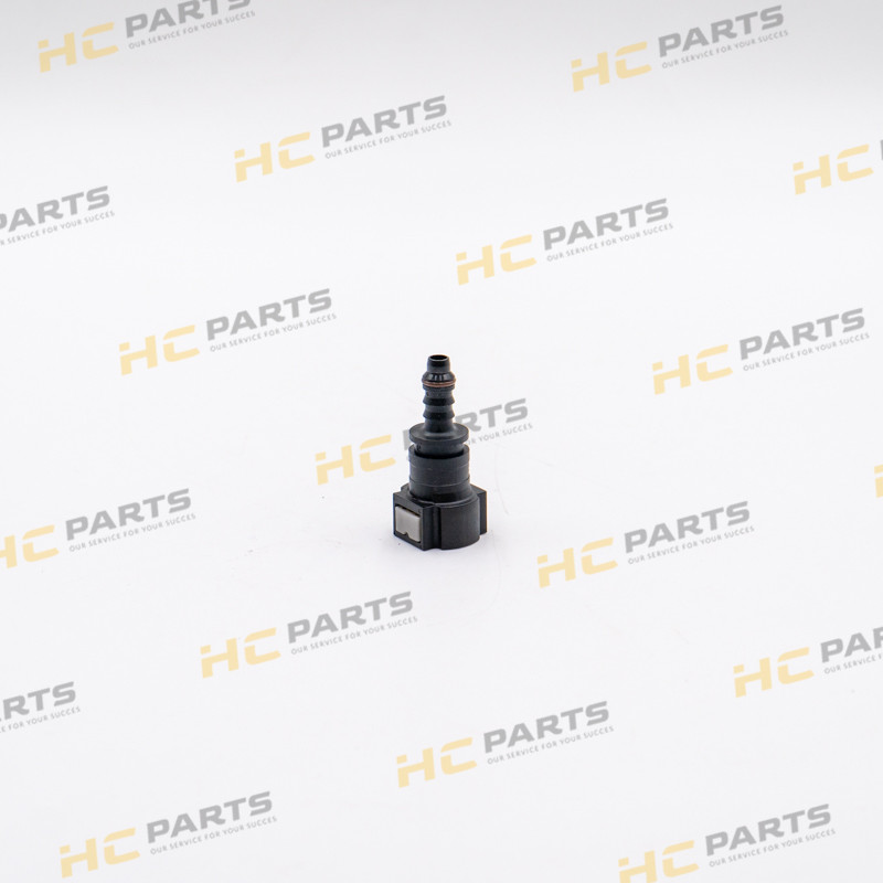 Fuel line connector 8mm (fits JCB) - AZERI PARTS
