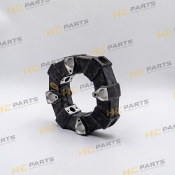JCB  Pump coupling - rubber and bolts - JS CENTA