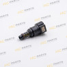 JCB Straight fuel connector 9.89mm - AZERI PARTS