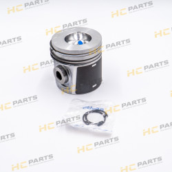 Engine piston assembly 77mm STD (fits JCB) - GENUINE