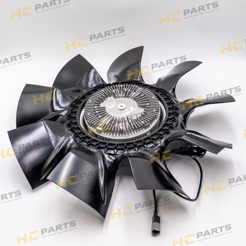 Fan with viscous clutch (fitting JCB JS) - OEM