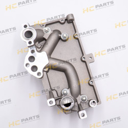 JCB Oil cooler with housing PERKINS AA, AB, AK, AR - 3CX 4CX