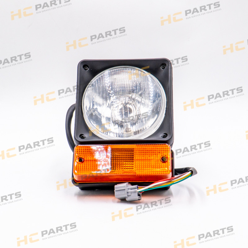Lampa przednia z kierunkowskazem 12V - AZERI PARTS