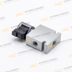 JCB Solenoid valve with coil - HYDRAFOCE