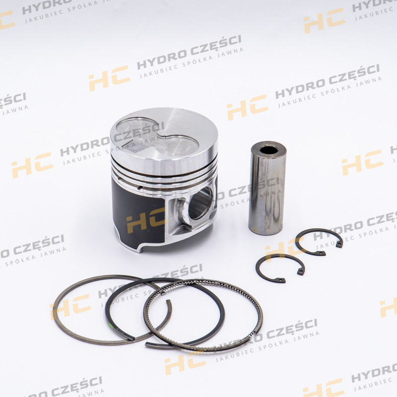 Engine piston assembly 84mm (fits JCB) - KMP BRAND
