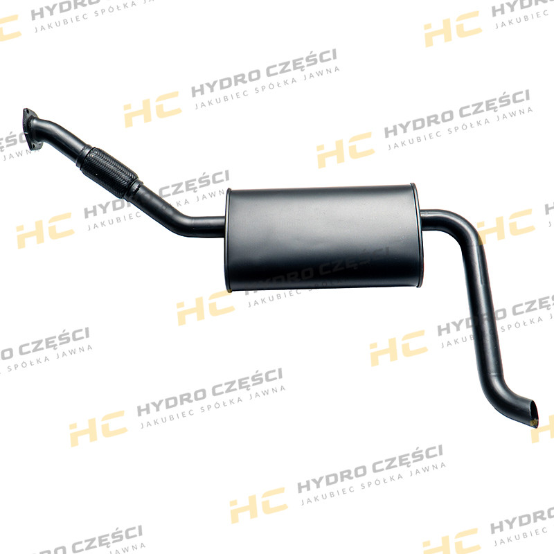Silencer exhaust (fits JCB) - AZERI PARTS