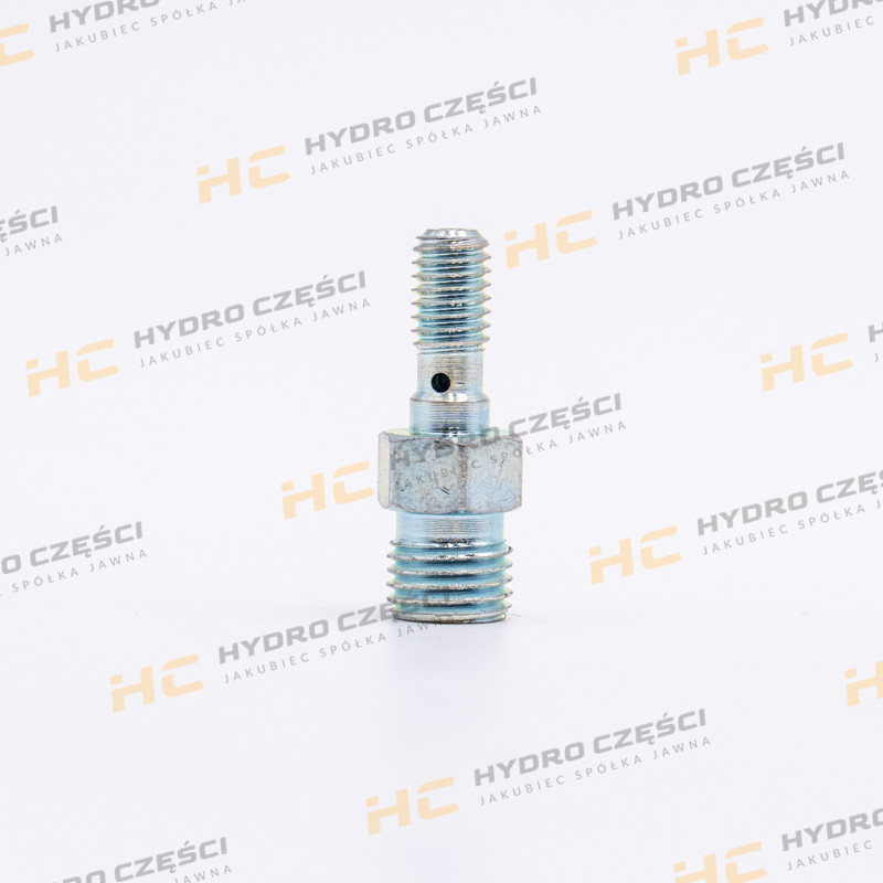 Śruba przelewowa / adapter (pasuje do JCB) - AZERI PARTS