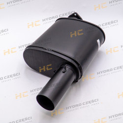 JCB Muffler (non-turbo) - AZERI PARTS