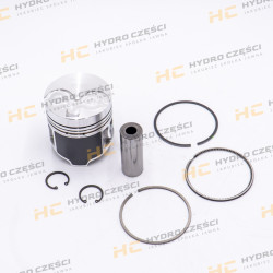 JCB Piston with rings 84mm...
