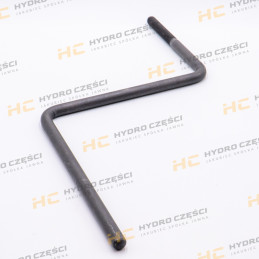 JCB Right side wide angle mirror 283x182mm