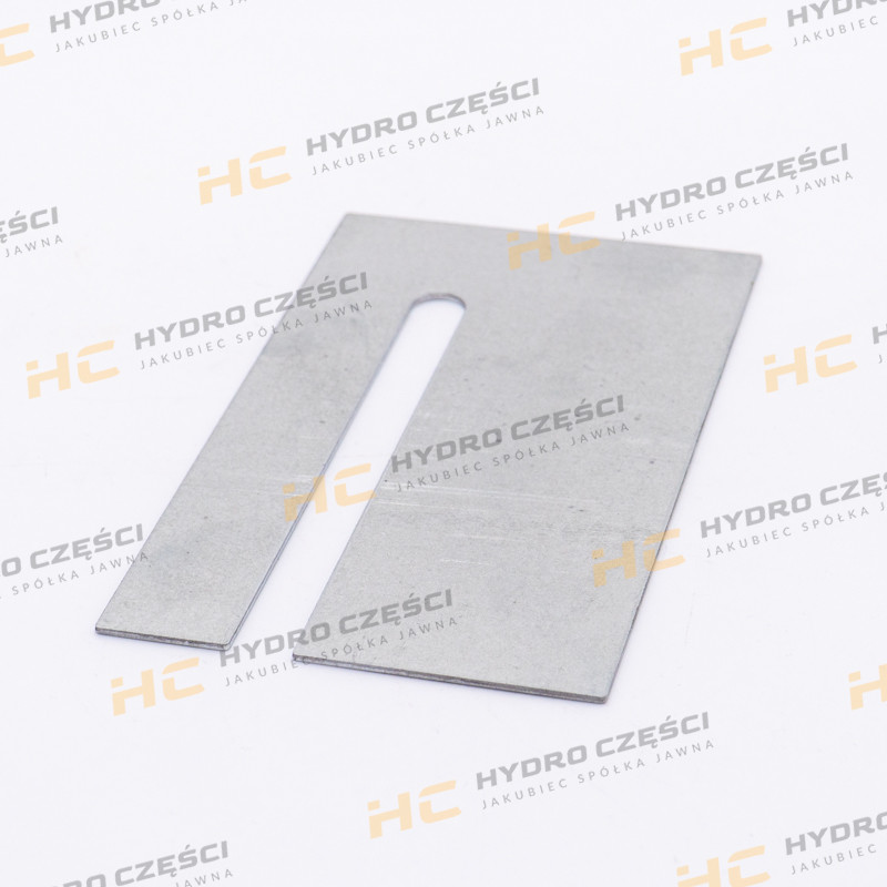 JCB Slide spacer shim 150x90x1.6 mm - AZERI PARTS