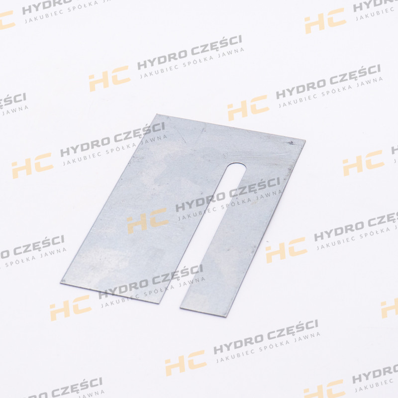 JCB Blacha dystansowa ślizgu 150x90x0.7 mm - AZERI PARTS