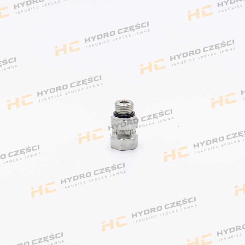 JCB Adapter 1/4BSP to 9/16 SAE - AZERI PARTS