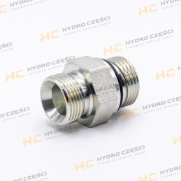 JCB Hydraulic adapter G3/8A-7/8 UNF (M)