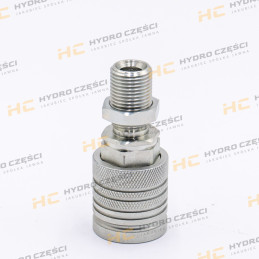 JCB Hydraulic quick coupler female 3/8 inch - OEM