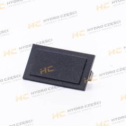 JCB Right cab corner guard black - AZERI PARTS