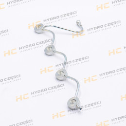 Fuel leak off tube (fits CAT 3013C C2.2 C1.1) - OEM