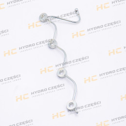 Fuel Leak Off Pipe (fits Perkins 1004) - GENUINE