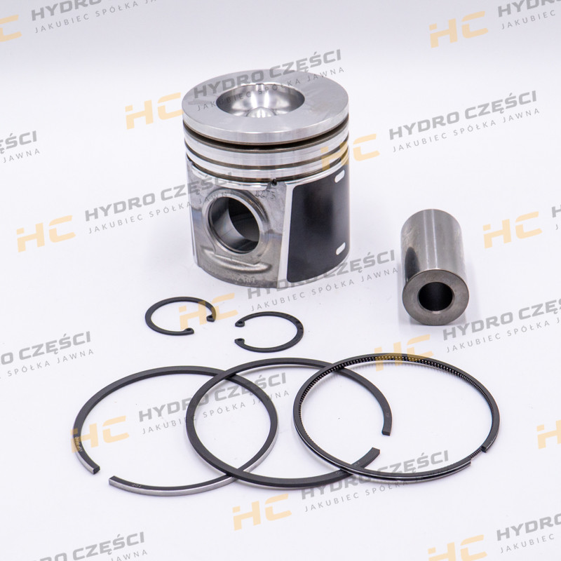 Piston with rings +1.00mm (fits PERKINS 1103) - KMP BRAND