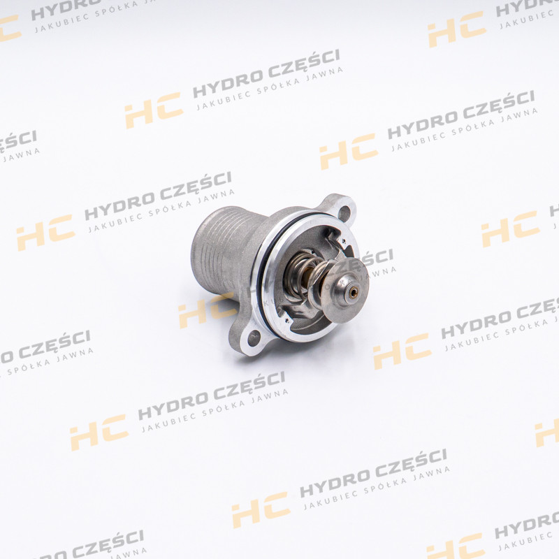Thermostat with housing (fits PERKINS 1103 1104) - GENUINE
