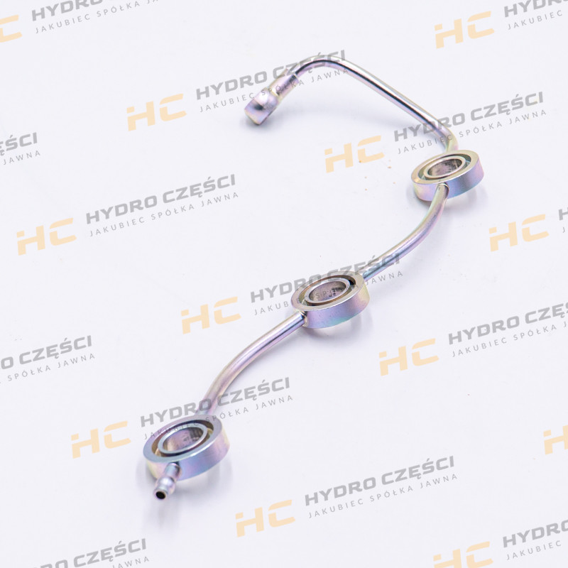 Fuel leak off pipe (fits PERKINS 103) - GENUINE
