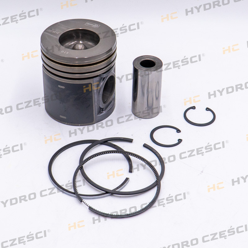 Engine piston assembly 100mm (fits in PERKINS 1106) - KMP BRAND