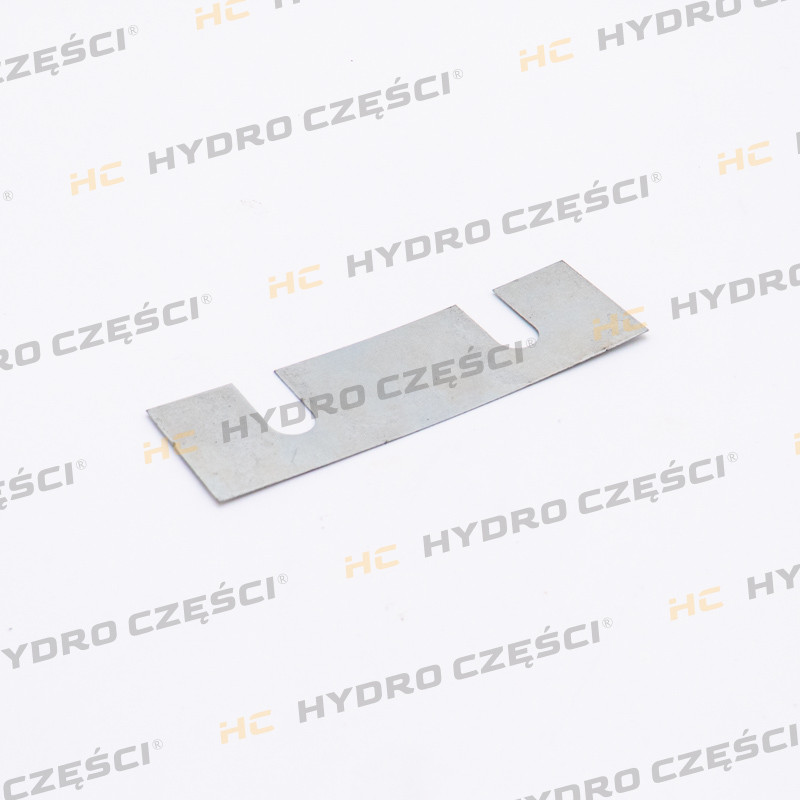JCB Slide spacer shim 150 x 45 x 0.5 mm