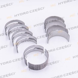 JCB Zestaw panewek głównych S3 +0.75mm 1004.4 1004.4T - AZERI PARTS