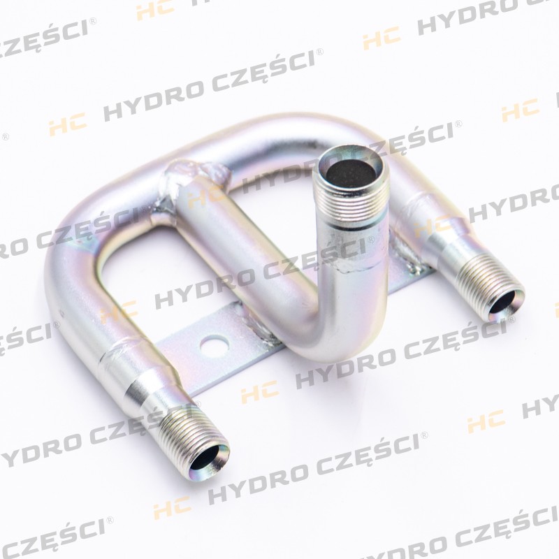 JCB Hydraulic manifold pipe/tee - AZERI PARTS