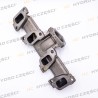 JCB Exhaust manifold 1104D-44 1104A-44 - AZERI PARTS