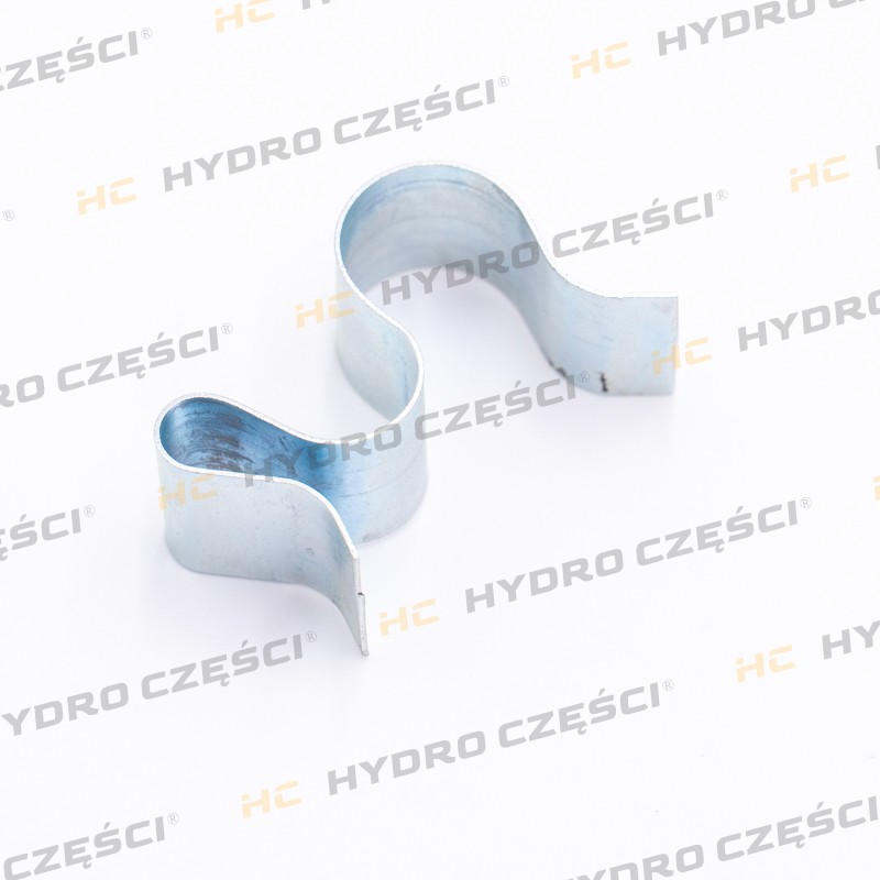 JCB Pipe connecting clip (turbocharger feed) - AZERI PARTS