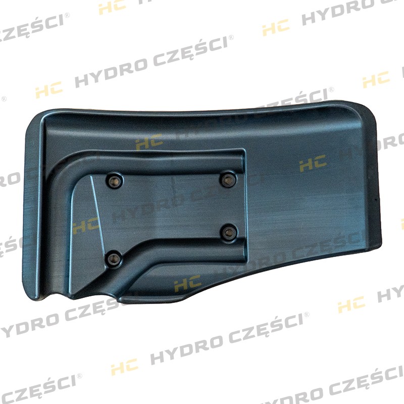 JCB Fender front black left - 3CX 4CX AM