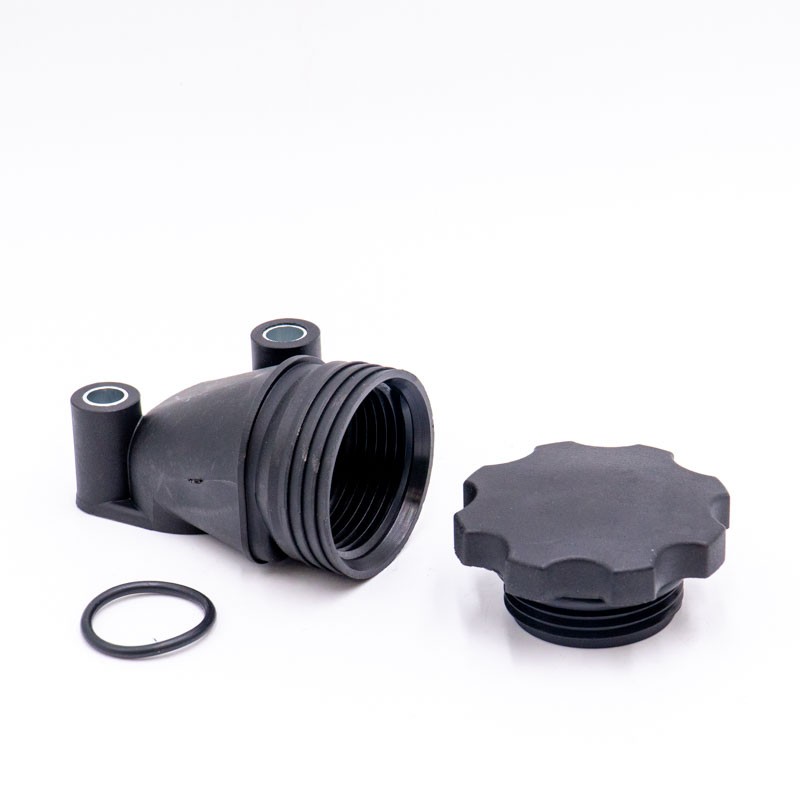 JCB Engine oil filler pipe with mount - AZERI PARTS