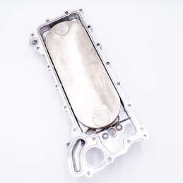 Engine oil cooler with housing (fits JCB) DIESELMAX - GENUINE