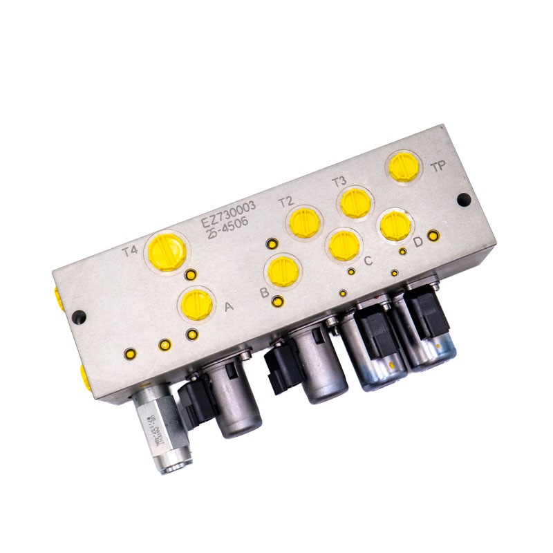 Pilot/joystick control hydraulic supply manifold (fits JCB) - OEM