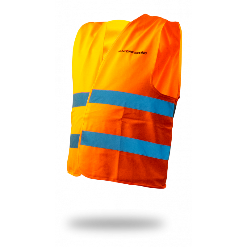 Reflective vest with a print - HCPARTS