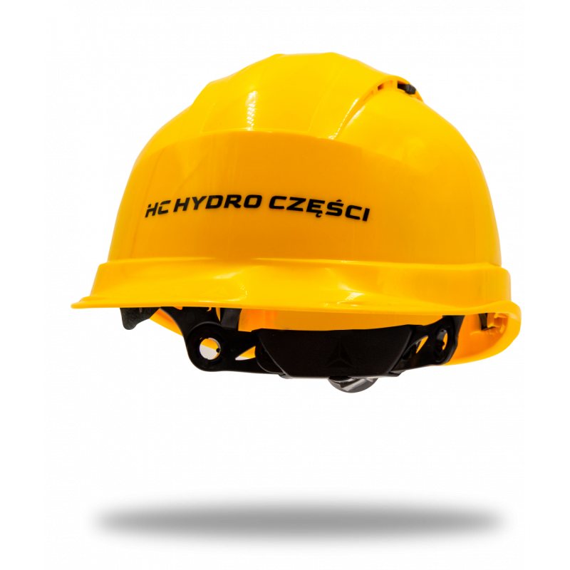 Protective helmet with ventilators (logo Hydro Części) - HCPARTS