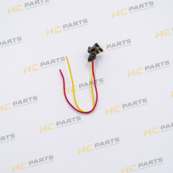 JCB Female plug with cable 2 pin