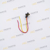JCB Female plug with cable 2 pin