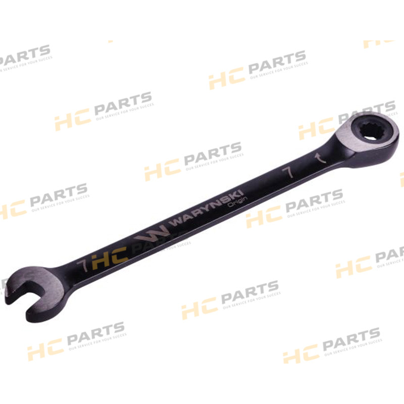 Combination wrench 7 mm with a ratchet 72 teeth standard ASME B107-2010