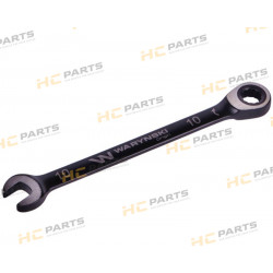 Combination wrench 10 mm with a ratchet 72 teeth standard ASME B107-2010