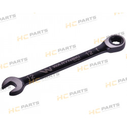 Combination wrench 12 mm with a ratchet 72 teeth standard ASME B107-2010