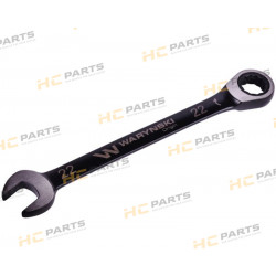 Combination wrench 22 mm with a ratchet 72 teeth standard ASME B107-2010