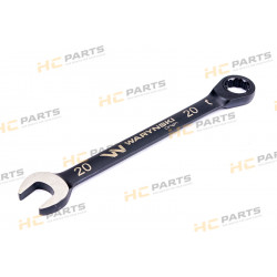 Combination wrench 20 mm with a ratchet 72 teeth standard ASME B107-2010