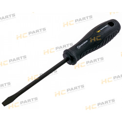 Slotted screwdriver 6 x 125 mm. SVCM steel