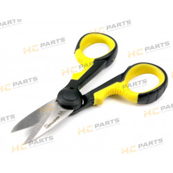 Assembly scissors 145 mm, straight blades, reinforced
